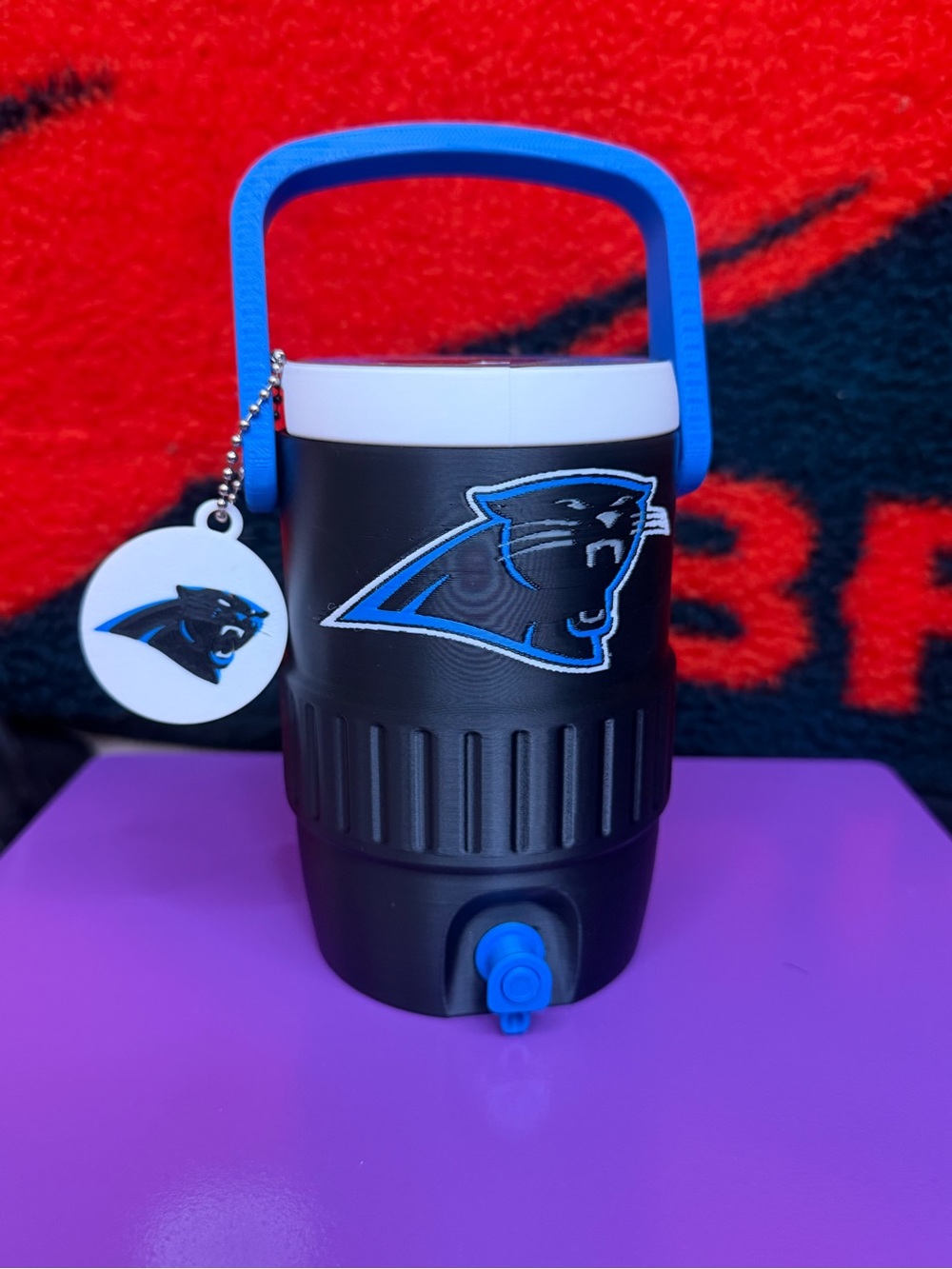 Custom Design - Carolina Panthers Cooler Can Holder 12 oz by 3d print